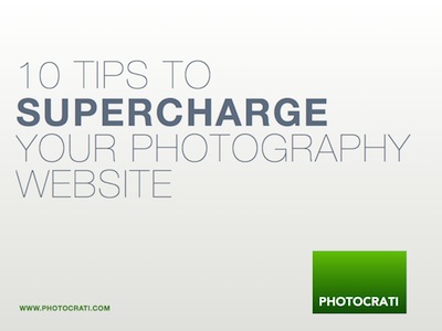 10 Tips Supercharge Your Photography Website – Free eBook