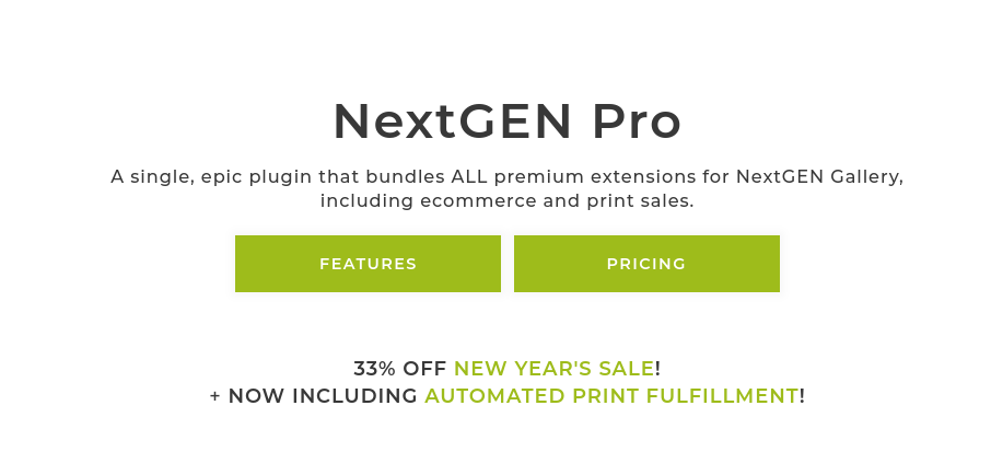One way to do this is to use the NextGEN Pro plugin: